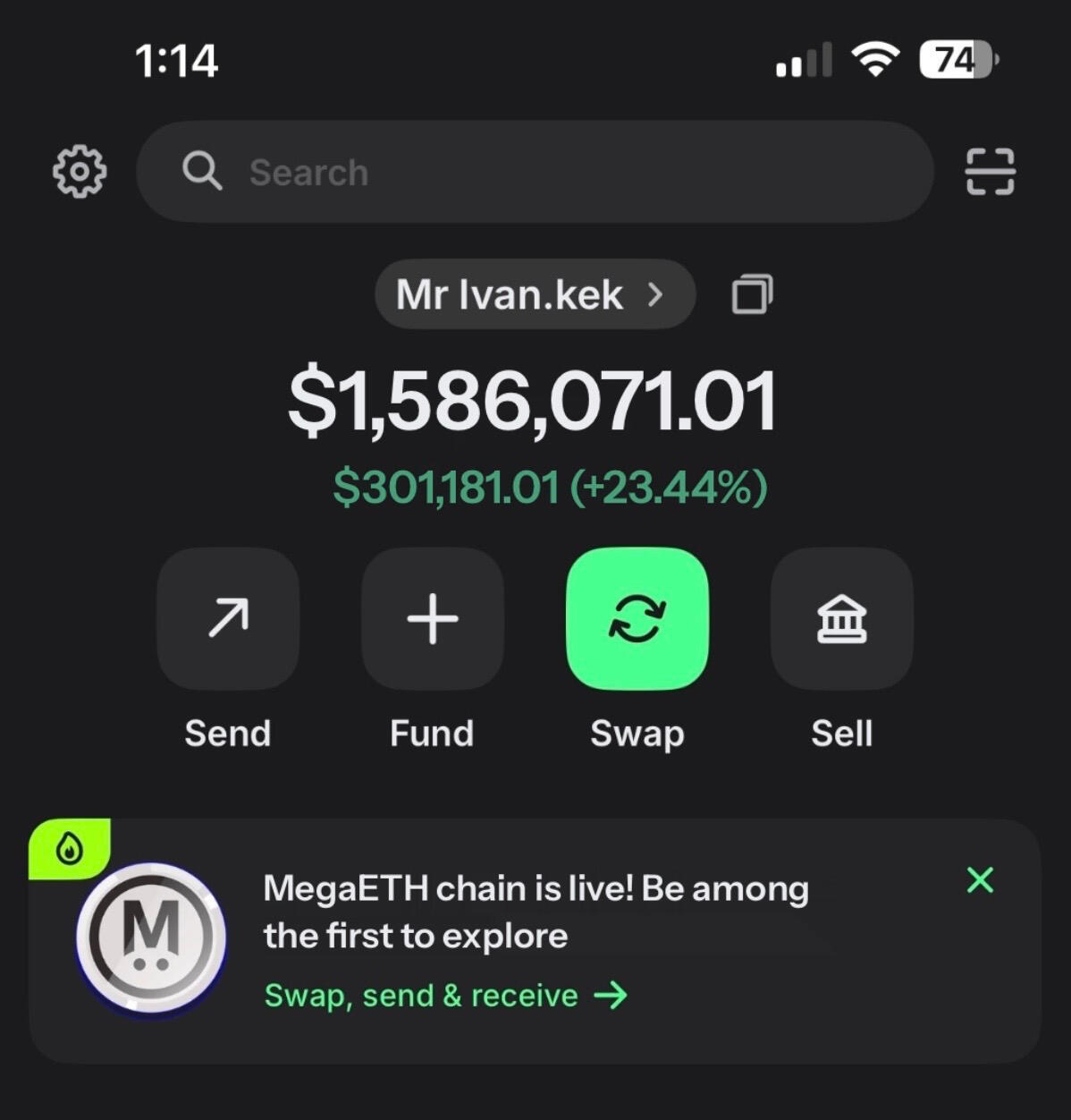 My Ethereum wallet